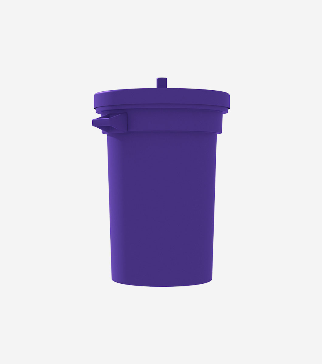 DM7-Bin-closed Dustbin - Image 1